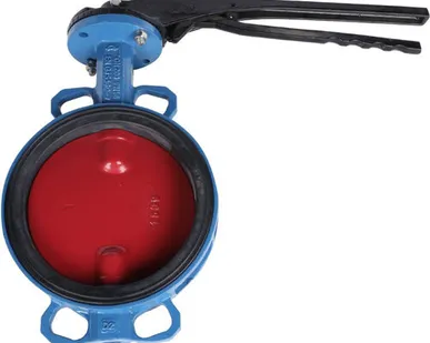 фото Затвор дисковый поворотный межфланцевый Ду250 Ру16 Tecofi VPI4448-02EP0250