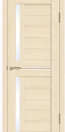 Фото №0 Дверь межкомнатная 202 (La Stella) стекло матовое, экошпон, Ясень Латте 2000х600мм