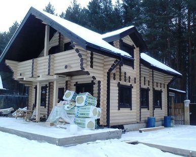 фото Строительство деревянных домов