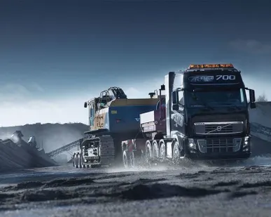 фото Грузоперевозки низкорамным тралом