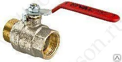 фото Кран шаровый бытовой VALTEC Кран шаровый BASE, рычаг 1 1/2" вн.-нар.