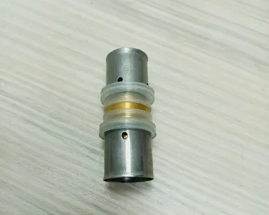 фото Пресс муфта 20 х 20 Hydrosta, соединительная, для обжимного профиля клещей TH, 1 шт