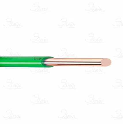 Фото №0 Провод ПВ-1 зеленый