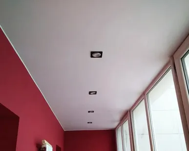 фото Матовые натяжные потолки