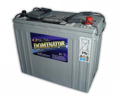 фото Аккумулятор тяговый Deka 8G5SHP гель.