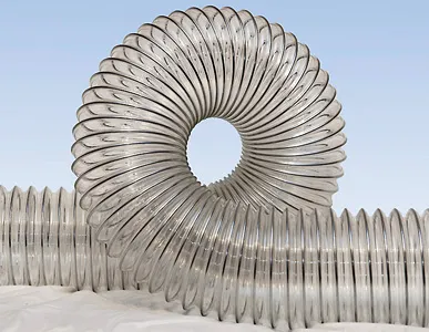 фото Гофрированные шланги для аспирации, пыли, газов, стружки и абразивов