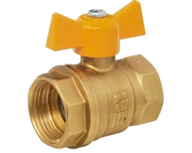 фото Кран шар. газ 3/4" г/г баб. 11Б27п "Бологое" (1/50)