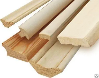 Фото №0 Наличник 10х50х2200 плоский, сорт Экстра срощ.