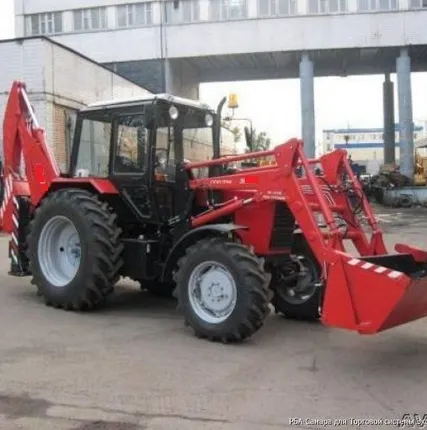 Фото №0 Экскаватор-погрузчик ЭО-2626 с челюстным ковшом (усиленный передний мост)