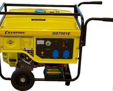 фото Генератор бензиновый CHAMPION GG 7501E