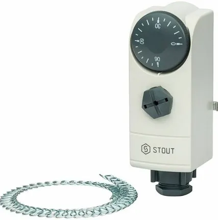 Фото №0 Термостат накладной STOUT WTC-ES