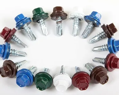 фото СВФС Саморез кровельный RAL-3005 ZP 4,8х35 (250шт)