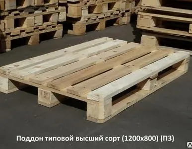 фото Деревянный поддон