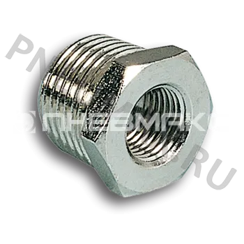 Фото №0 1041218 - Фитинг - переходник наруж. резьба R1/2" - внутр. резьба G1/8"