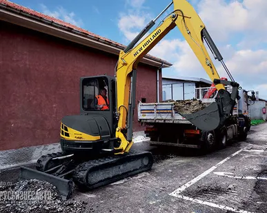 фото Мини-экскаваторы New Holland E45B SR