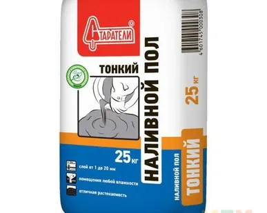фото Наливной пол Тонкий "Старатели" 25кг