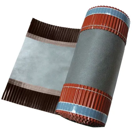 Фото №0 Аэроэлемент конька/хребта VENTAKROV LUX, дл. 5 п.м., ширина 24 см. КОРИЧНЕВЫЙ