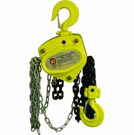 Фото №0 ЦЕПНАЯ ТАЛЬ КАЛИБР ТЦ-1/3