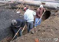 фото Копка траншей