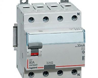 фото УЗО 4Р 63А 30мА DX3 Legrand
