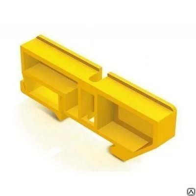 Фото №0 Изолятор DIN желтый IEK