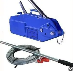 фото Лебедка рычажная тросовая TOR МТМ 1600, 1,6 т, L=20м (тип ZNL)