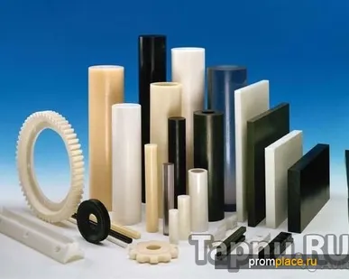 фото Полацеталь  ПОМ  стержень белыфй черный