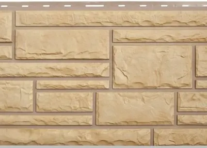 Фото №0 Фасадная панель Камень (жёлтый)