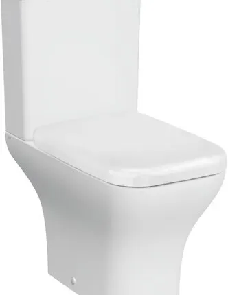 Фото №0 Унитаз-компакт безободковый VitrA Polar Rim-Ex белый 9843B003-7201