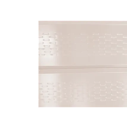 Фото №0 Сайдинг Кровля Сервис Экобрус софит Серо-белый 0,45 мм Полиэстер