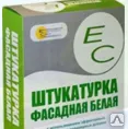 фото Штукатурка фасадная ЕС белая