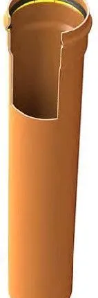 Фото №0 Труба НПВХ серия ПРО канализационная SN 8