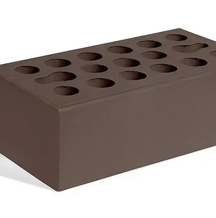 Фото №0 Кирпич облицовочный полуторный терракот