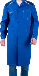 фото Халат ТУРБО SAFETY летний, василек-синий
