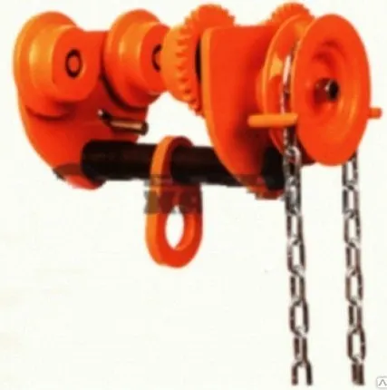 Фото №0 Тележка для тали с цепным приводом GCL - 0,5 т., 6 м.