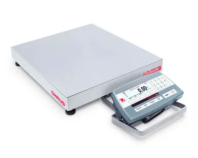 фото Весы платформенные влагозащищённые OHAUS Defender 5000 D52XW60WQDL5 (30/60 кг, 2/5 г, внешняя калибровка)