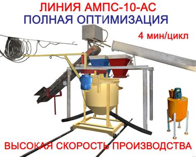 фото Завод для производства газобетона АМПС-8-АС