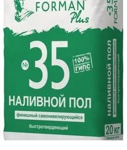 фото Наливной пол базовый Форман  №35 20кг