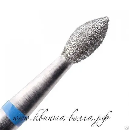 Фото №0 Бор алмазный пламевидный широкий 1,4мм(257-014)