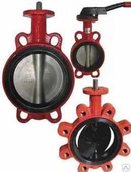 Фото №0 Дисковый поворотный затвор Гранвэл ЗПНС-FL(W)-3-065-MN-N