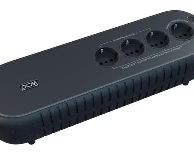 фото Источник бесперебойного питания WOW 300 165Вт 300В.А черн. POWERCOM 41484