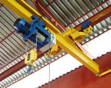 фото Кран мостовой однобалочный подвесной однопролётный г/п 3,2 т пролет 6,0 м