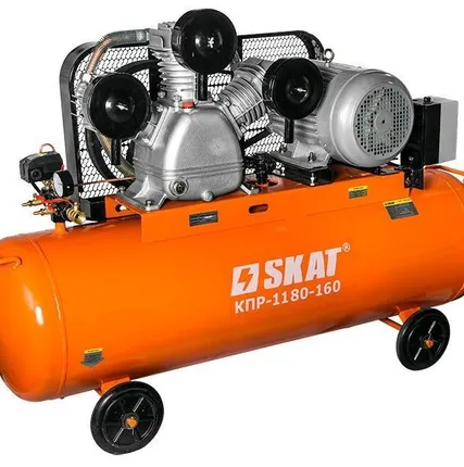 Фото №0 Компрессор воздушный SKAT КПР-1180-160
