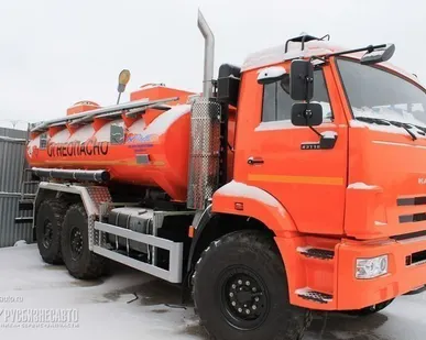 фото Автотопливозаправщик АТЗ 465115 на шасси КАМАЗ-43118-46