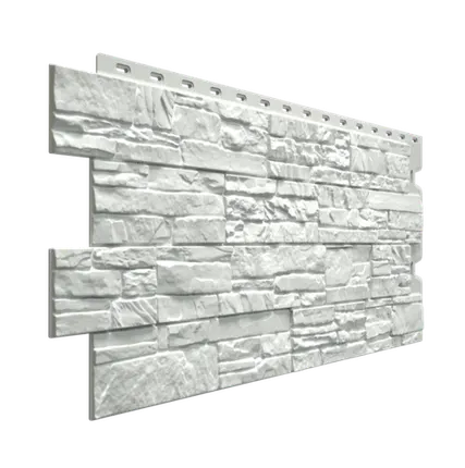 Фото №0 Docke Панель фасадная STEIN Молочный 0,442м2 (Деке Стейн)