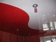 фото Цветные натяжные потолки