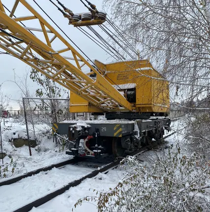 Фото №0 Железнодорожный кран КЖ-661