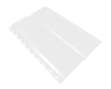 фото Сайдинг Кровля Сервис Брусnika софит Сигнальный белый 0,45 мм Полиэстер