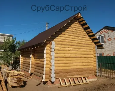 фото Сруб 3*3 м. (диаметр бревна 240 мм.)