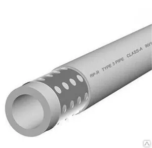 Фото №0 Труба PP-R армированная фольгой в центре DUO SDR 6 d25мм (белая, серая)